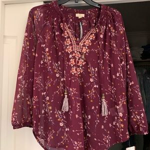 Mason & Belle stitch fix top